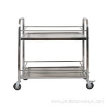 Restaurant Equipment Stainless Steel Liquor Service Trolley